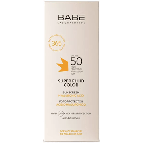 Babe Super Fluid Sunscreen SPF50 with Color 50ml
