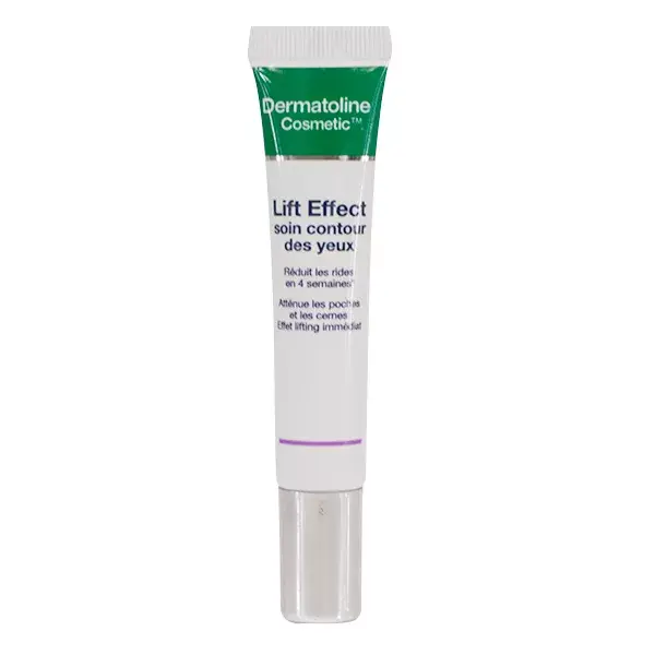 Cuidado efecto cosmético Dermatoline 15ml Lift contorno de ojos