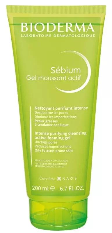 Bioderma Sébium Gel Moussant Actif 200 ml