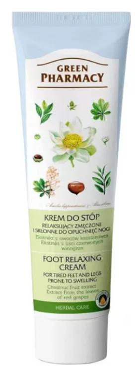 Green Pharmacy Kastanje Fruit en Druiven Voetcrème 100ml