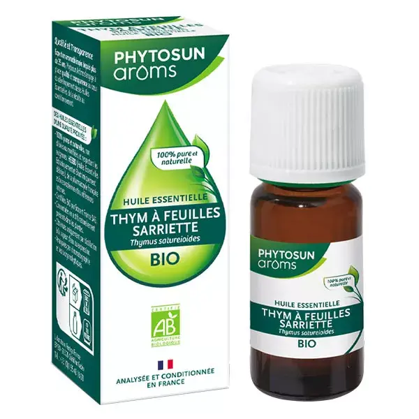 Phytosun Aroms Essential Oil Thyme with Savory Leaves Bio 10ml