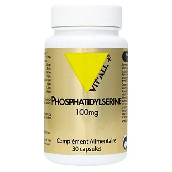 Vit'all+ Phosphatidylserine 100mg 30 capsules
