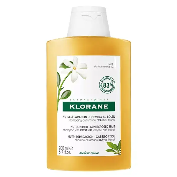 Klorane Monoï & Tamanu Nourishing After-Sun Shampoo 200ml