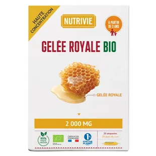 Nutrivie Pappa Reale Bio Integratore Alimentare 2000mg 20 fialette