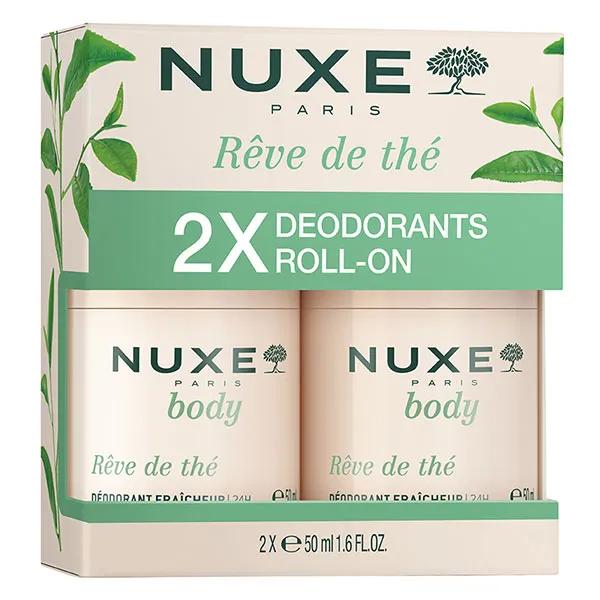 Nuxe Body Rêve de Thé Desodorante Roll-On Frescura 24H Lote de 2 x 50 ml