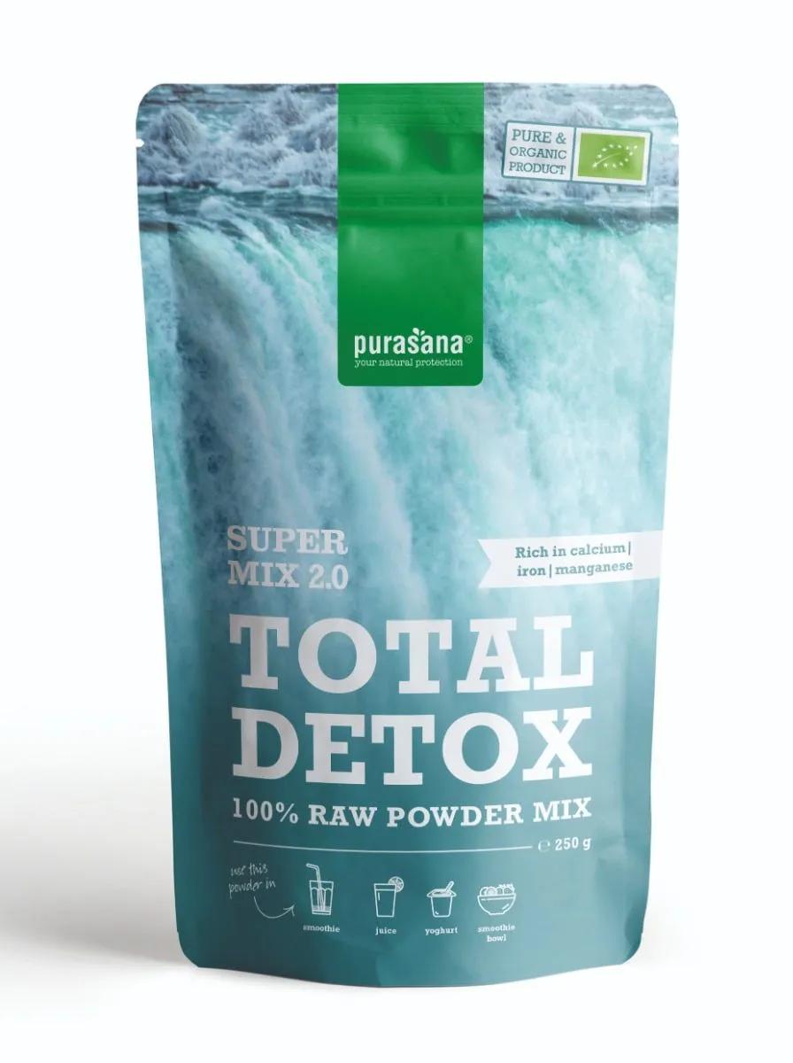 Purasana Total Detox Mix Vegan in Polvere Bio 250 g