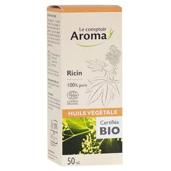 Le Comptoir Aroma Huile Végétale Ricin Bio 50ml