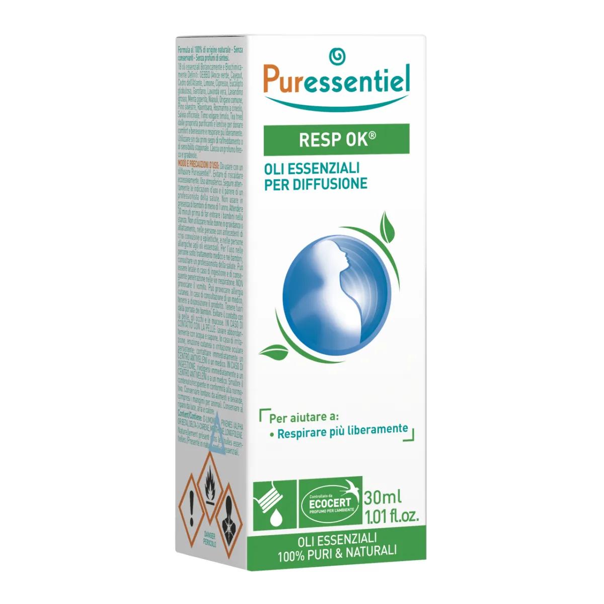 Puressentiel Oli Essenziali Diffusione Respirazione 30 Ml