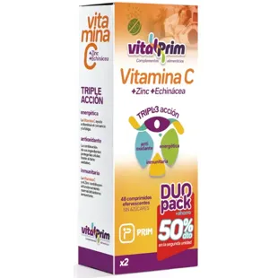 VitalPrim Vitamin C Duo 48 Effervescent Tablets