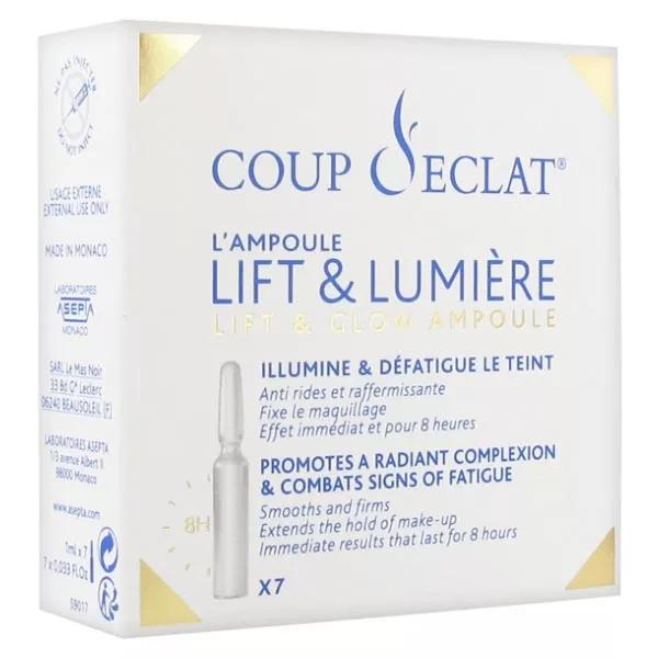 Coup d'Eclat Ampollas Lift & Brillo Rostro Caja de 7