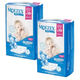 Moltex Changing Mat Bed Protectors 60x60 2x10 units