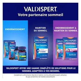 VALDISPERT - Endormissement - Gommes Sommeil Zen - Mélatonine 1,9mg - 30 Gommes