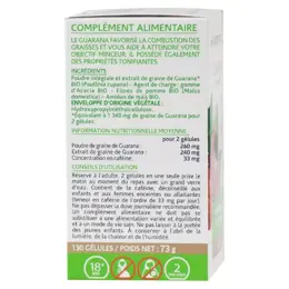 Arkopharma Arkogélules Guarana Bio 130 gélules