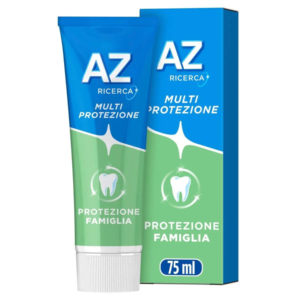 AZ Dentifricio Protezione Famiglia Multi Protezione Menta Leggera 75 ml