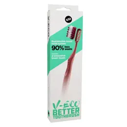 Better Toothbrush V-Eco Set de Démarrage Rose Gold