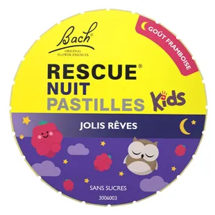 Rescue Night ® Kids Pretty Dreams Pastiglie al lampone, confezione da 50 g