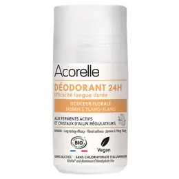 Acorelle Déodorant roll-on 24h douceur florale 50ml