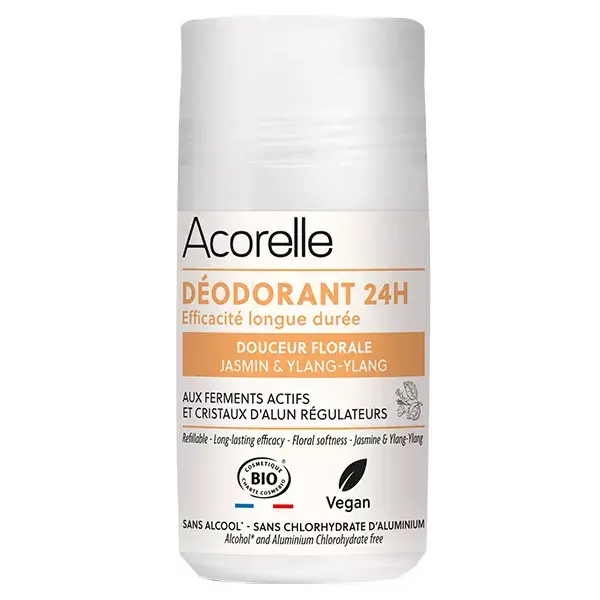 Acorelle Deodorant roll-on 24h floral sweetness 50ml