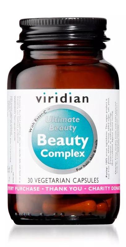 Viridian Beauty Complex Pelo, Piel y Uñas 30 Cápsulas