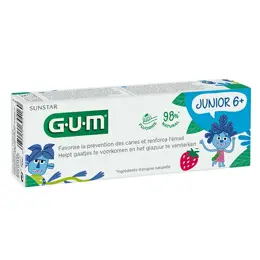 Gum Dentifrice Junior Dès 6 ans 50ml