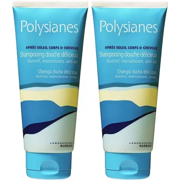 Polysianes shampoo doccia Mono Lot 2 x 200 ml