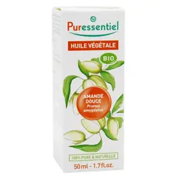 Puressentiel Huile Végétale Amande Douce Bio 50ml