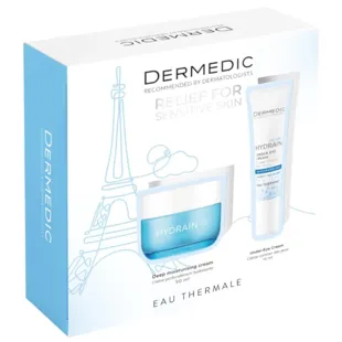 Dermedic Hydrain Deep Moisturizing Cream 50 ml + Eye Contour Cream 15 ml