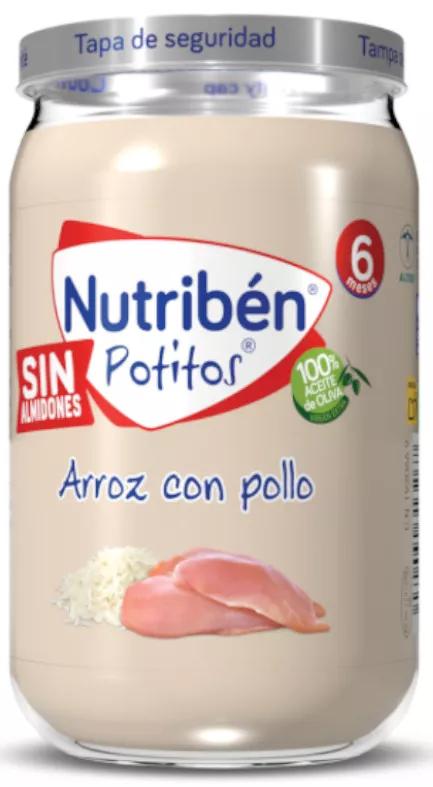 Potito Nutribén Kip Met Rijst + 6m 235Gr