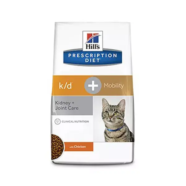 Hill's Prescription Diet Feline K/D Kidney + Mobility Care Alimento de Pollo 5kg