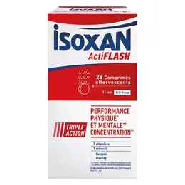 Isoxan Actiflash 28 comprimés effervescents