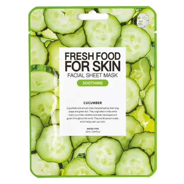 Superfood Fresh Food For Skin Masque Visage Concombre 25ml