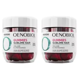 Oenobiol Sublime Hair Lot de 2 x 60 gummies