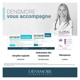 Densmore Ektagyn - Gel vaginal - Sècheresse, Irritation Intime, Lubrifiant