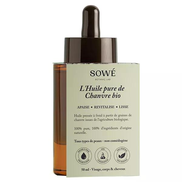 Sowé Aceite Puro De Cáñamo Orgánico 50ml