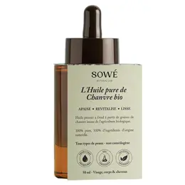 Sowé Huile de Chanvre Pure Bio 50ml