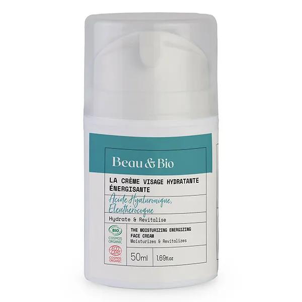 Beau & Bio Crema Facial Energizante Hidratante con Certificado Ecológico 50ml