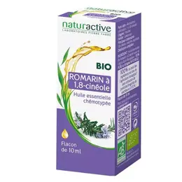 Naturactive Huile Essentielle Bio Romarin A 1,8 Cinéole 10ml