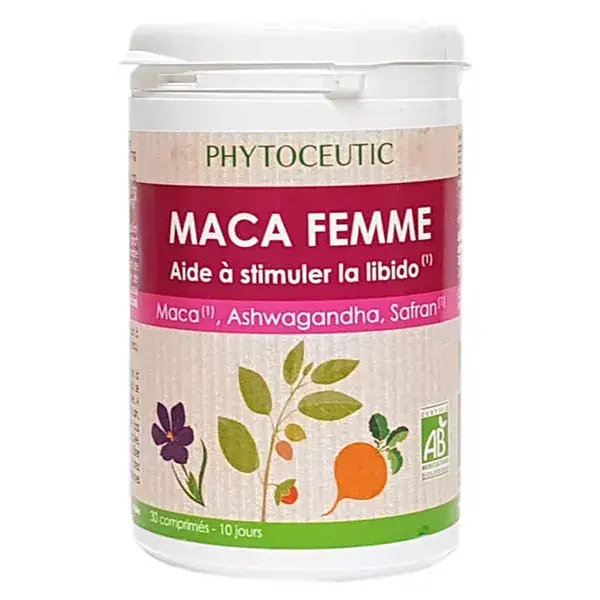 Phytoceutic Maca Femme Bio 30 comprimés