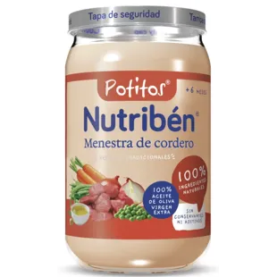 Potito Nutribén Lamb Stew + 6m 235Gr