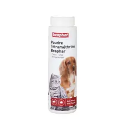 Beaphar Poudre Anti-Puces et Anti-Tiques Chien et Chat 150g