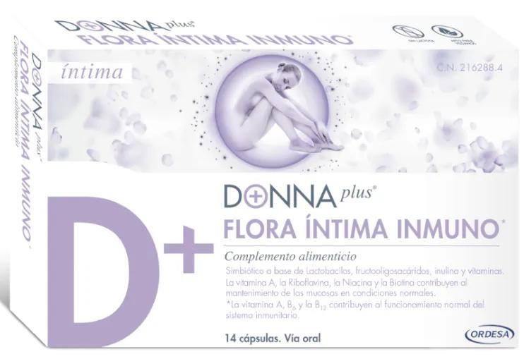 Donnaplus Flora Intiem Immuun 14 Capsules