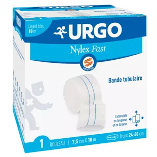 Urgo Soins Infirmiers Nylex Fast Nastro Tubolare  Blu 7,5cm x 10m
