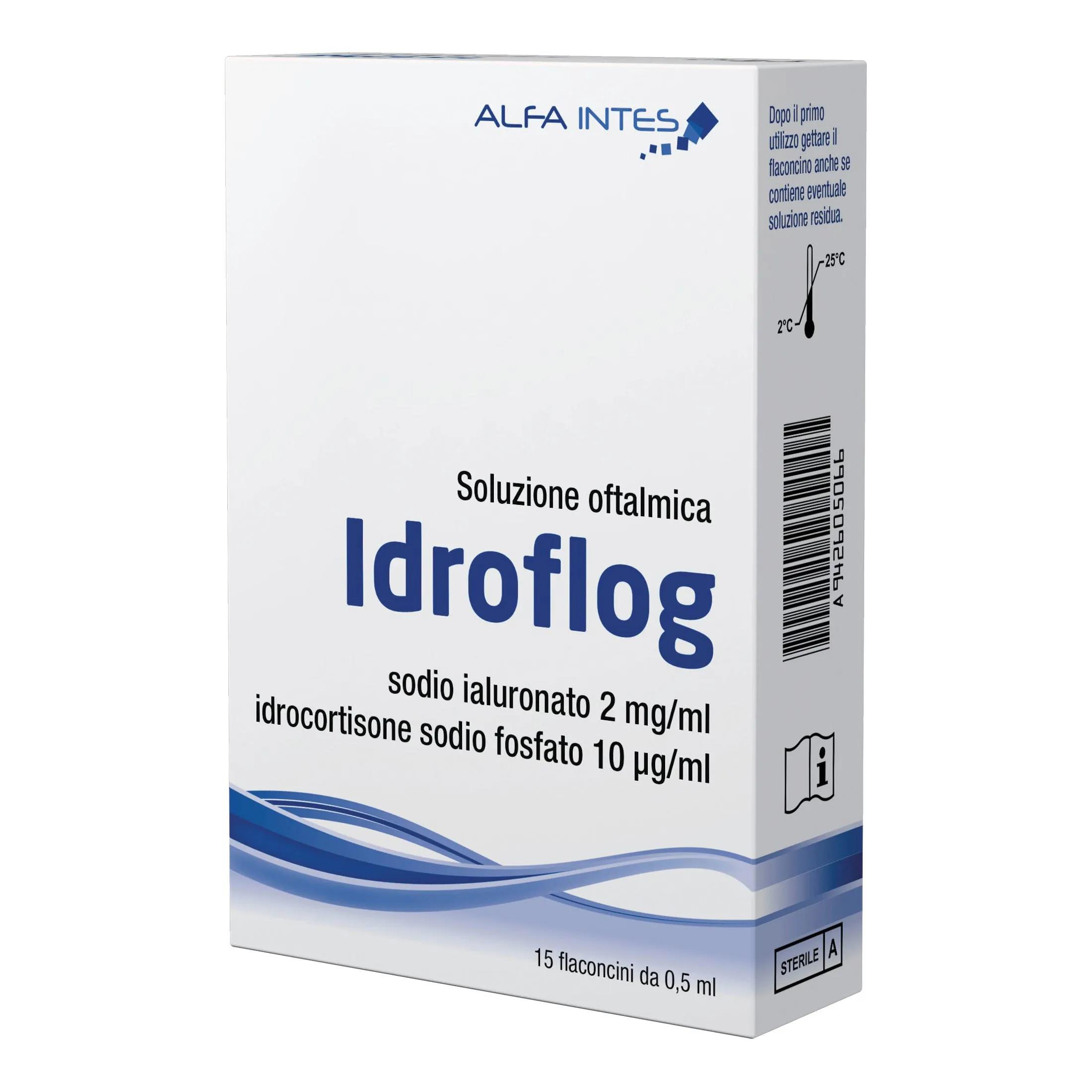 Idroflog Soluzione Oftalmica 15 Flaconcini Monodose