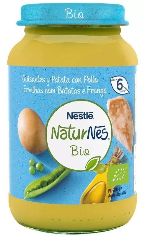 Naturnes Refeição Ervilhas com Patata e Frango Bio +6M 190gr