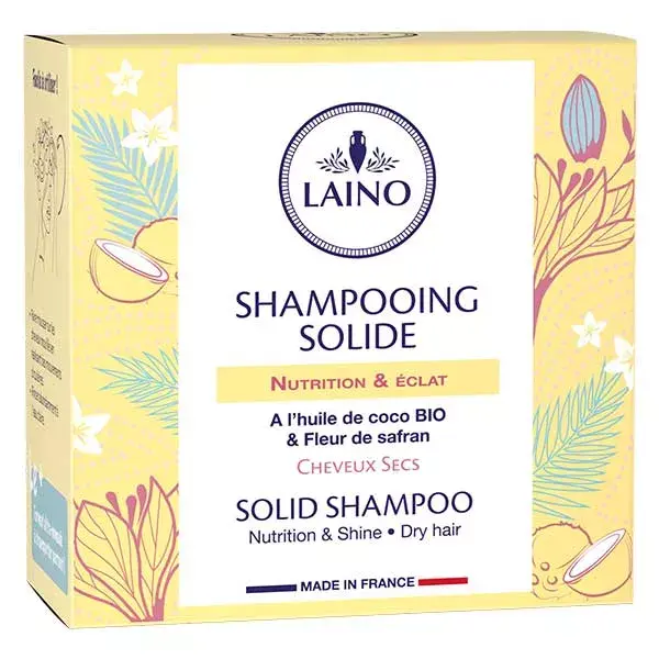Laino Shampoing Solide Cheveux Secs 60g