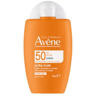 Avène Solar Ultra Invisible Fluid Ultra Mat SPF50+ 50 ml