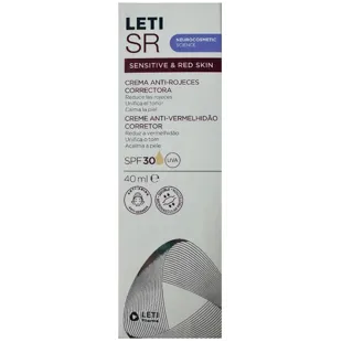Leti SR Anti-Rötungs-Korrekturcreme LSF 30 40 ml