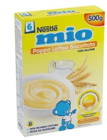 Nestlé Mio Pappa Lattea Gusto Biscotto 500 g