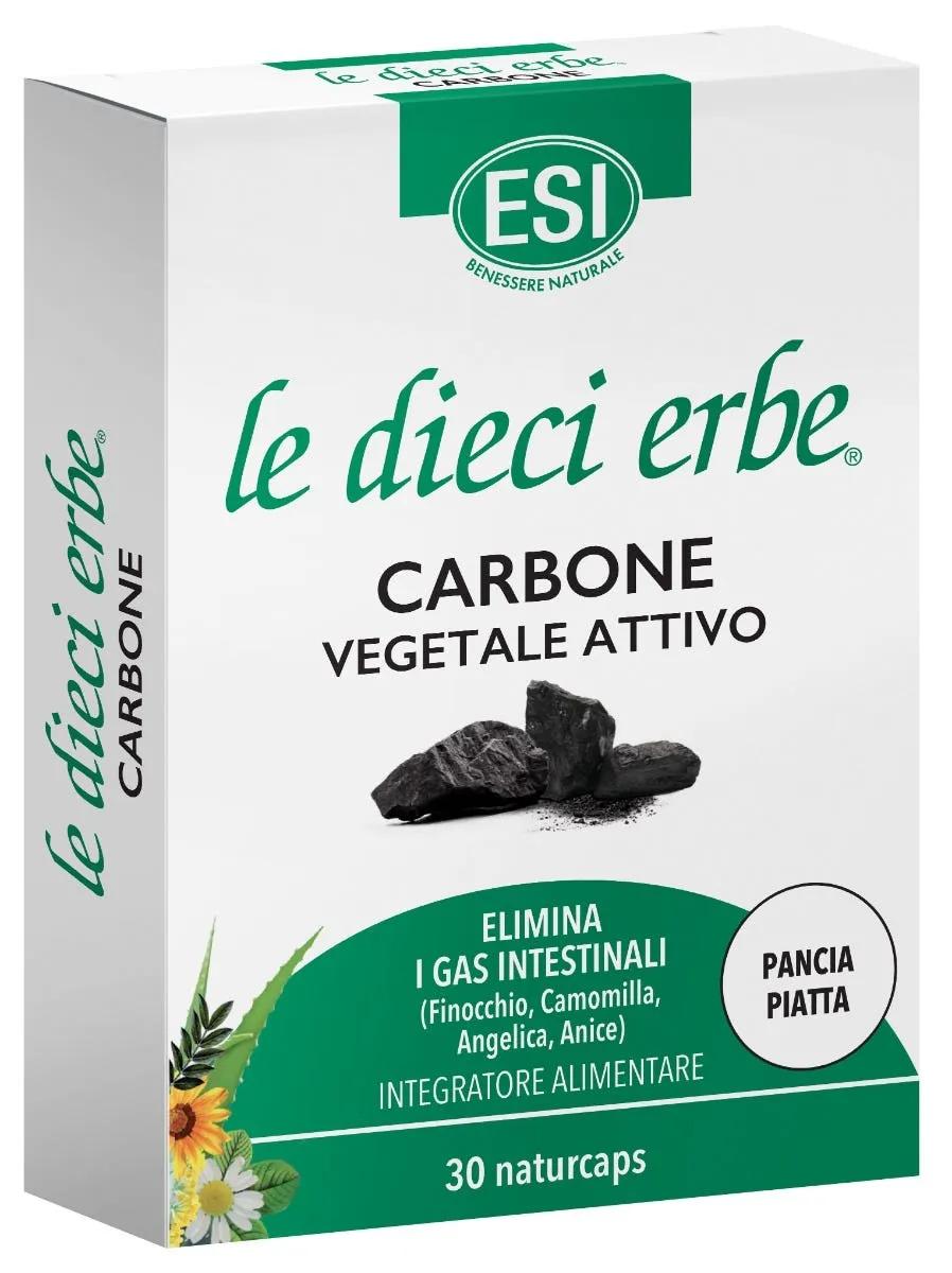 Esi Le Dieci Erbe Carbone Integratore Intestinale 30 Naturcaps