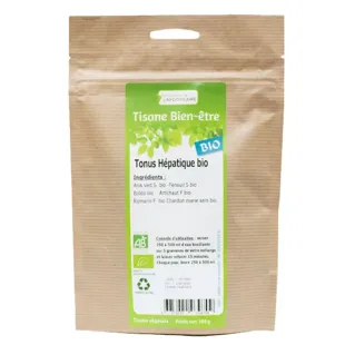 Tisana biologica per il tono del fegato The Apothecary's Counter 100 g